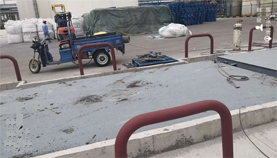 電子汽車(chē)衡安裝